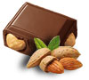 Turrón chocolate almendra Ibercacao