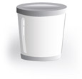 Envase vaso cristal crema cacao Ibercacao